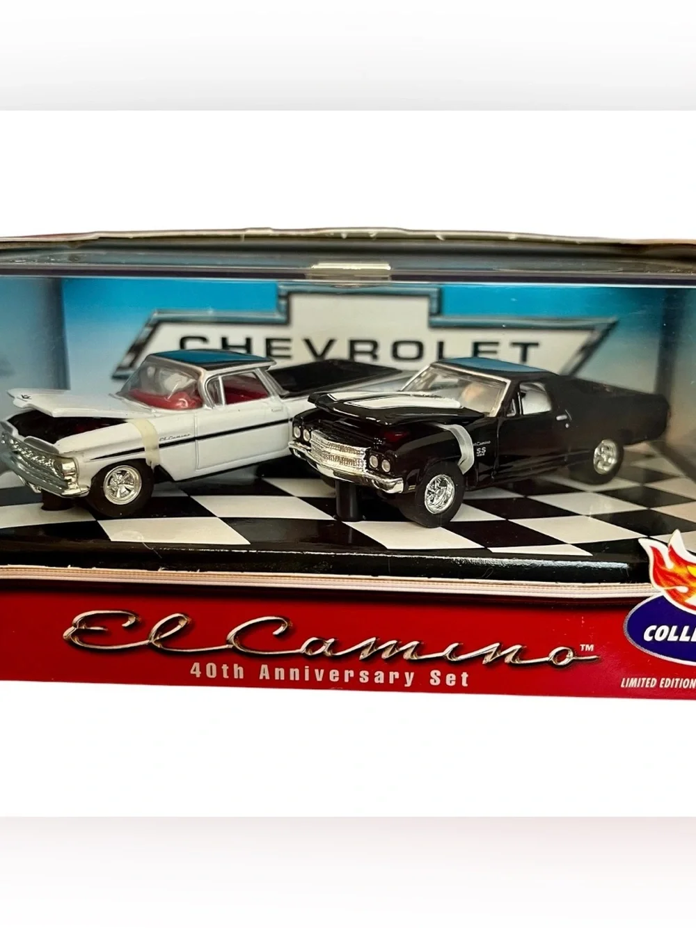 Hot Wheels El Camino 40th Anniversary Set Vintage Car Pair